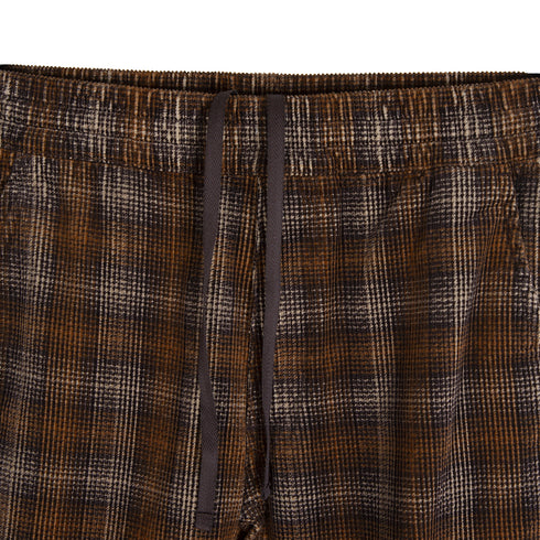 Carhartt WIP Flint Pant Wiley Check/Hamilton Brown Rinsed I029443_16U_02 Degli Uberti